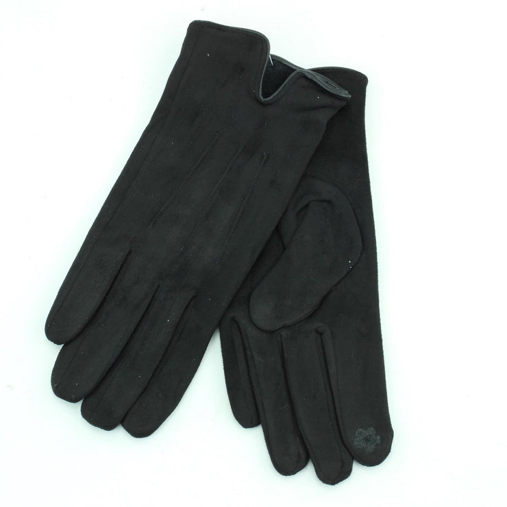 Macahel Ladies Suede Gloves - Black