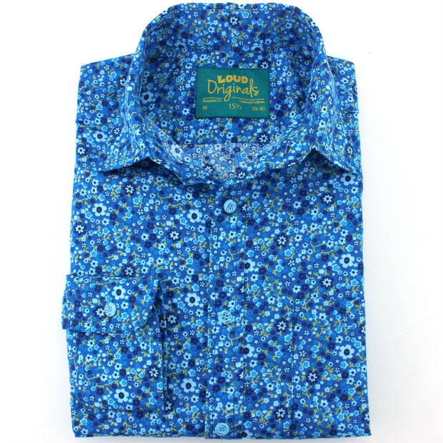 Regular Fit Long Sleeve Shirt - Ditzy Floral
