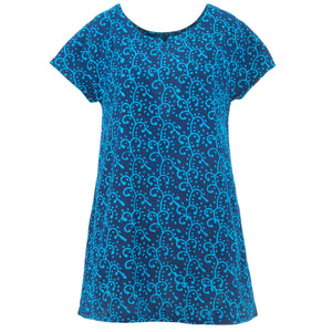 Perfect Shift Pocket Dress - Sea Swirl