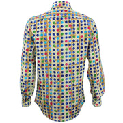 Tailored Fit Long Sleeve Shirt - Multi Dotty