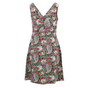 Crossover Dress - Paisley Floral