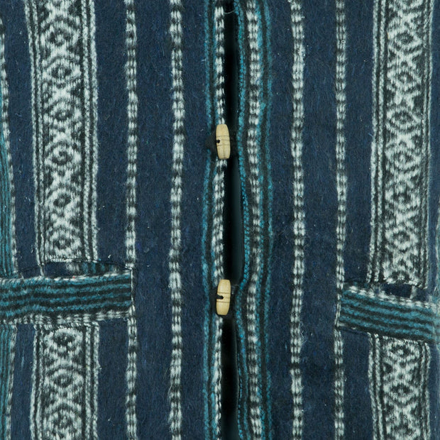 Brushed Cotton Waistcoat - Blue