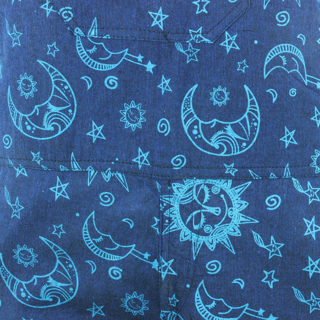 Short Dungarees - Navy