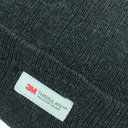 3M Beanie Hat with Fleece Lining - Charcoal Grey