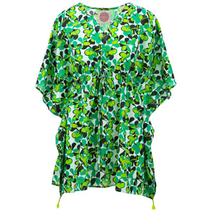 Beach Kaftan cover-up - spiret grøn