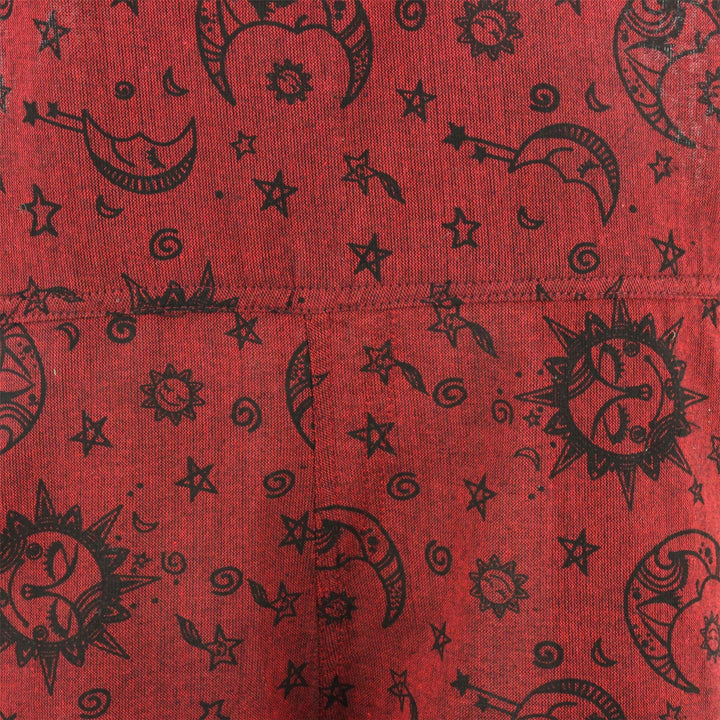 Short Dungarees - Red