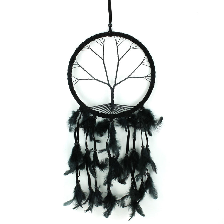 Dreamcatcher - Tree of Life 22cm Black