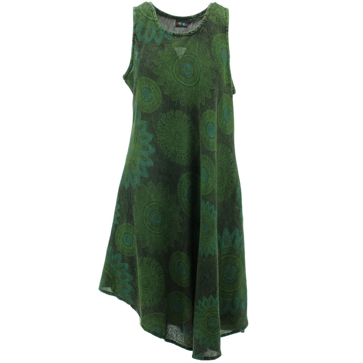 Summer Umbrella Dress - Green