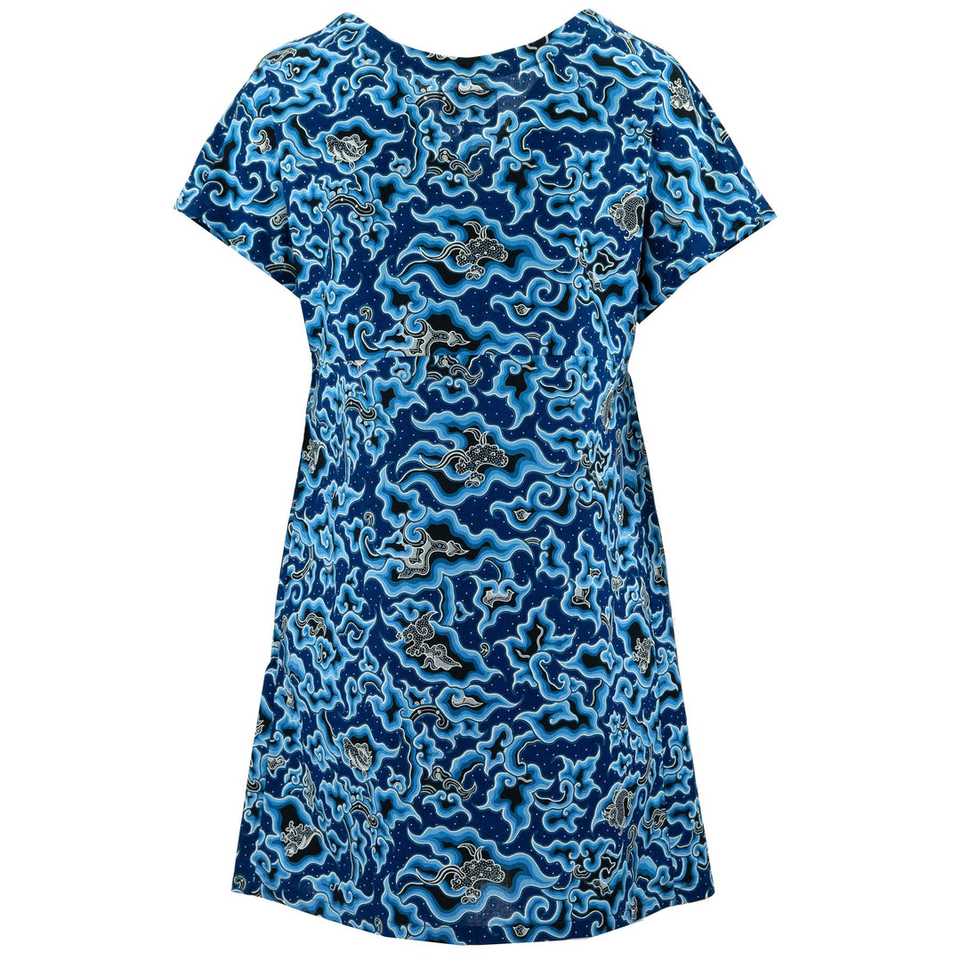 Lolo Short Shift Dress - Swirling Night