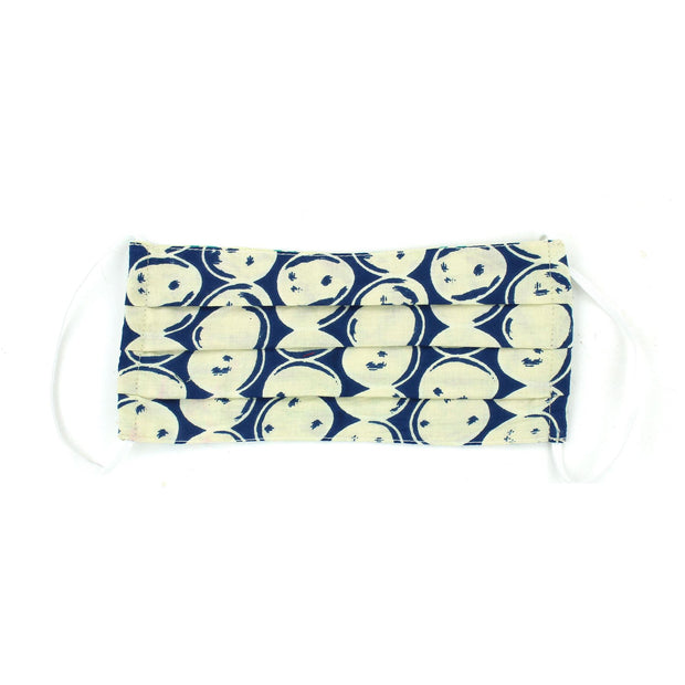 100% Cotton Handmade Pleated Face-Mask