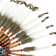 Native Amercian Chief Headdress - Leather Tips