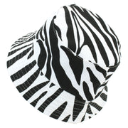 Canvas Bucket Hat - Zebra