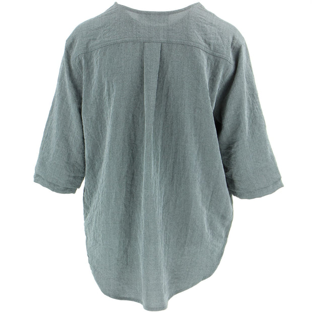 Woven Blouse - Grey