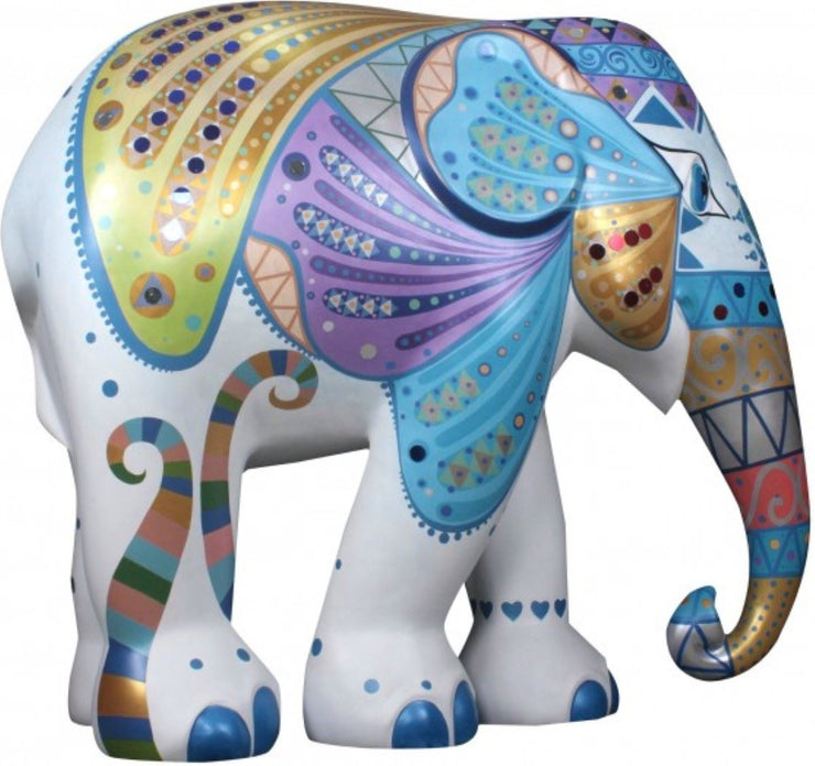 Limited Edition Replica Elephant - Mosaic Wings