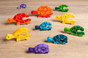 Handmade Wooden Jigsaw Puzzle - Number Tortoise