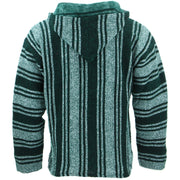 Mexican Baja Jerga Hoody - Green