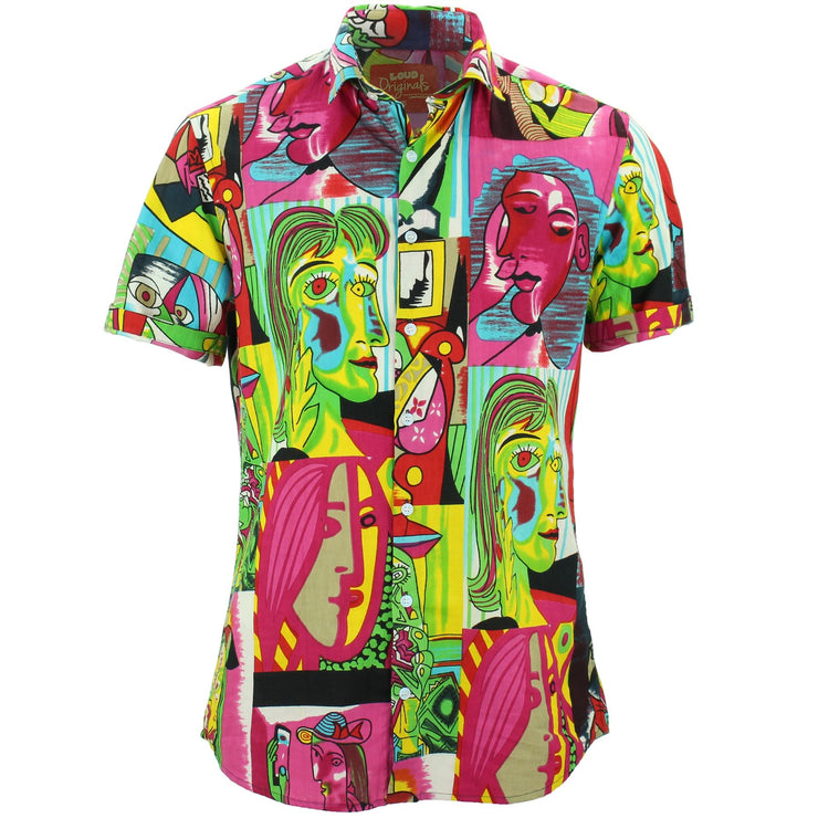 Tailored Fit Short Sleeve Shirt - Cubism