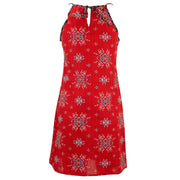 Strappy Dress - Red Orient