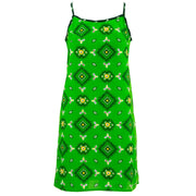Strappy Dress - Green Explosion