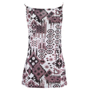 Modern Mini Dress - Brown Aztec