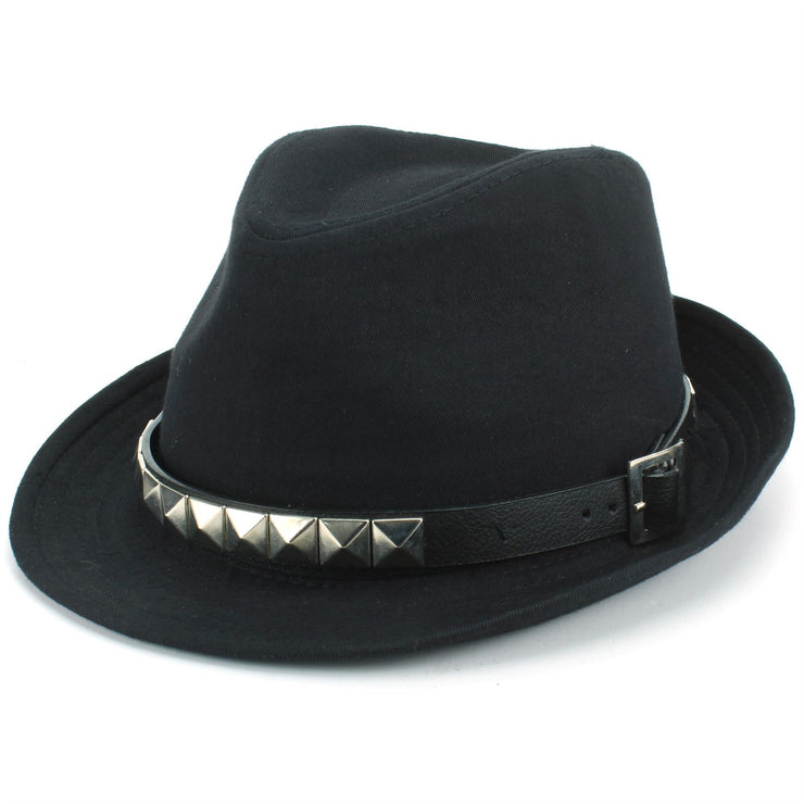 Hawkins Studded Belt Trilby Hat