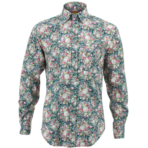 Regular Fit Long Sleeve Shirt - Floral