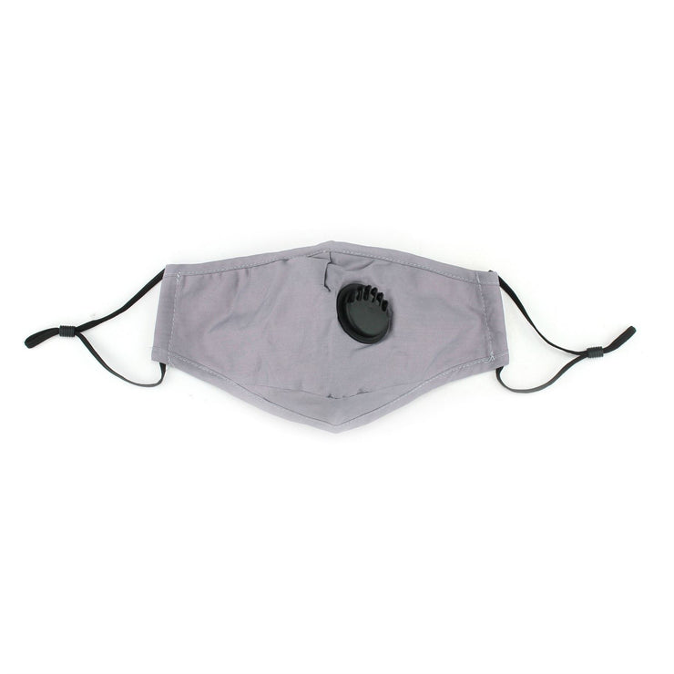 Breathable Vent Face Mask - Grey