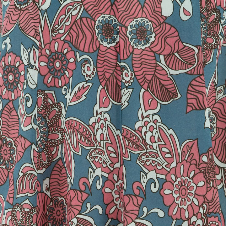 Floaty Dolly Dress - Blush Retro Flower