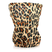 Printed Snood Face Mask - Leopard Print