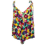 Short Jumpsuit - Tulips