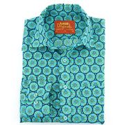 Regular Fit Long Sleeve Shirt - Abstract Fruit Cross Sections