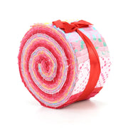 Jelly Roll - 40 Strips of 2.5" x 37" Cotton Batik