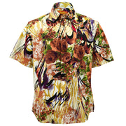 Regular Fit Short Sleeve Shirt - Floribunda