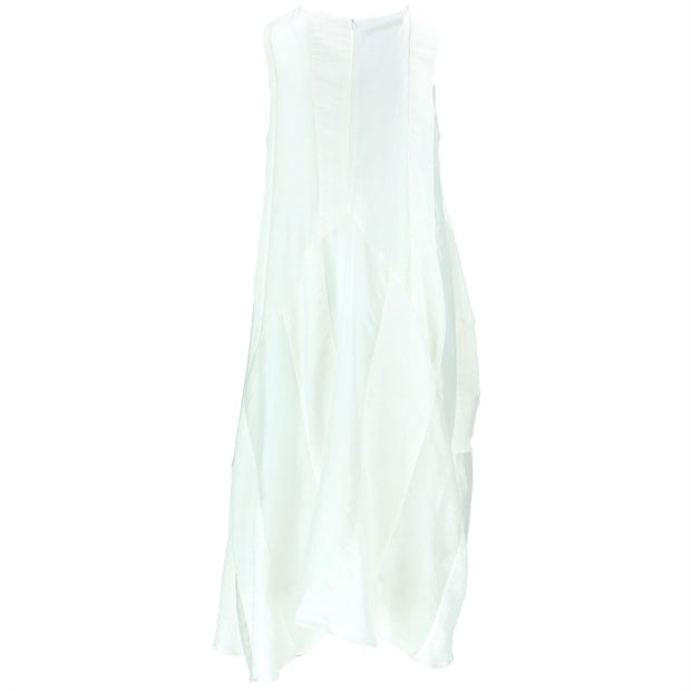 Sleeveless Woven Dress - Off White