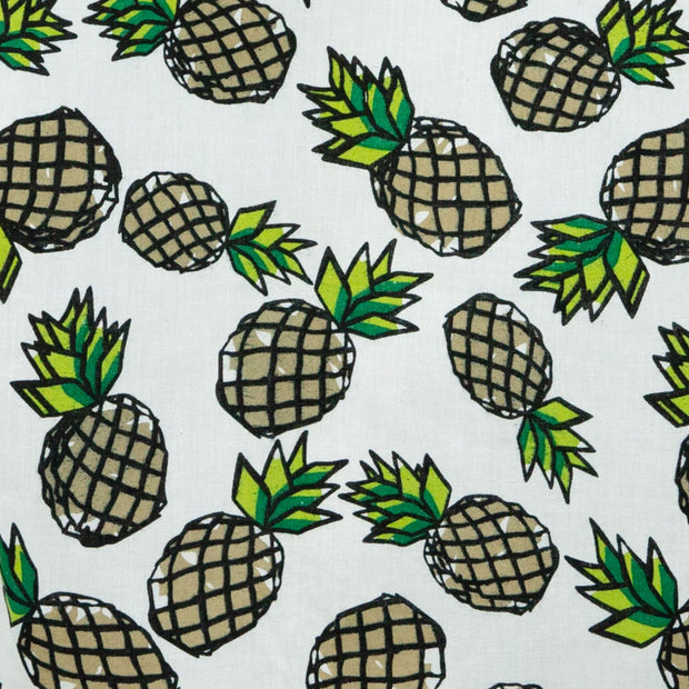 Regular Fit Short Sleeve Shirt - Pineapples