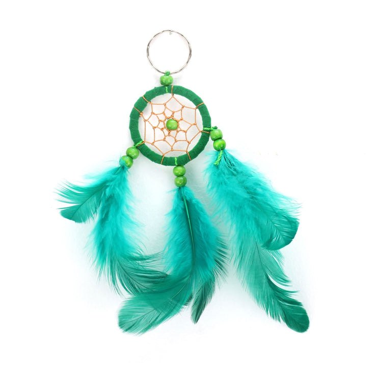 Dreamcatcher - Spiral 4.5cm Green