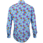 Tailored Fit Long Sleeve Shirt - Abstract Daisy