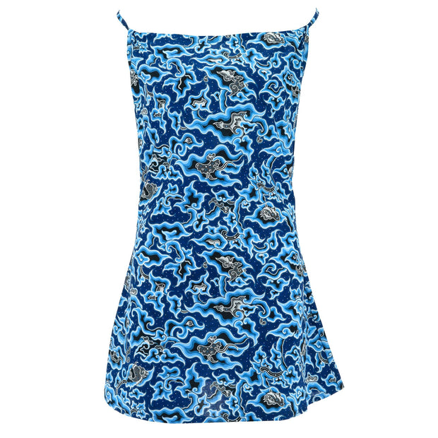 Modern Mini Dress - Swirling Night