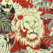 Regular Fit Short Sleeve Shirt - Tiger Lion Jungle