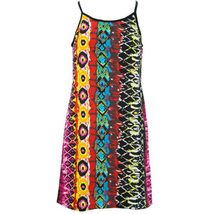 Strappy Dress - Psychedelic Snakeskin