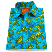 Regular Fit Short Sleeve Shirt - Sea Turtles