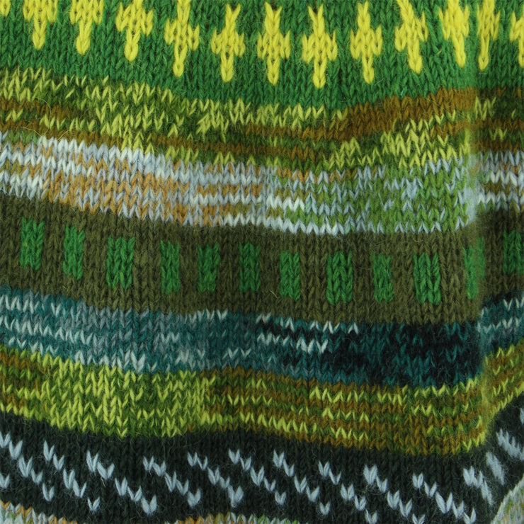 Chunky Wool Knit Jumper - 17 Green