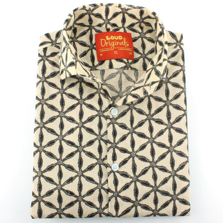 Tailored Fit Short Sleeve Shirt - Geodesic