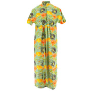 Mandarin Maxi Dress - Retro Floral