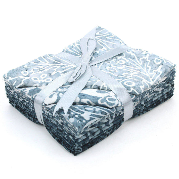 Fat Quarter - 10 Pieces of 19" x 20" Cotton Batik