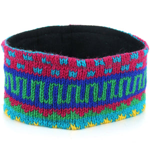 Wool Kint Headband - Carnival