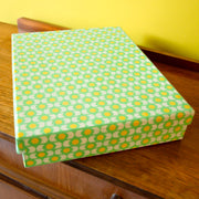 Handmade Luxury A4 Deep Presentation Shirt & Gift Box - Lime