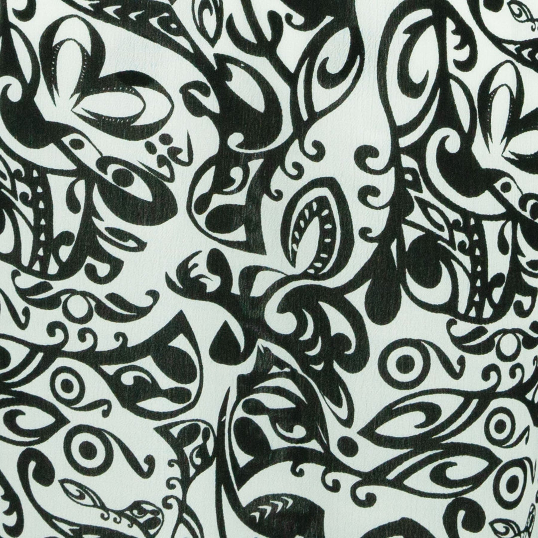 Shirred Comfy Dress - Mono Vines