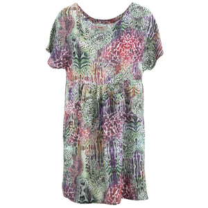 Robe droite courte Lolo - wild botanics