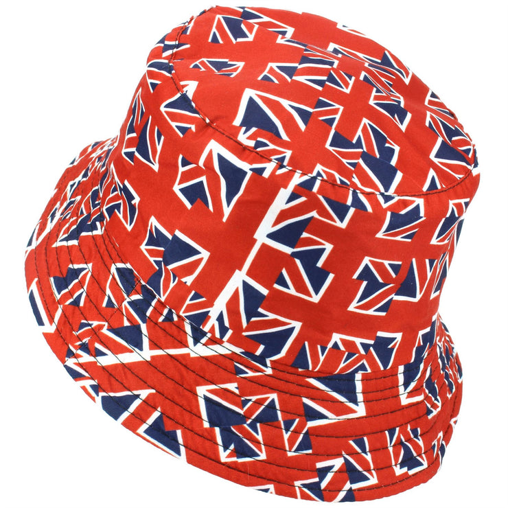 Canvas Bucket Hat - Union Jack
